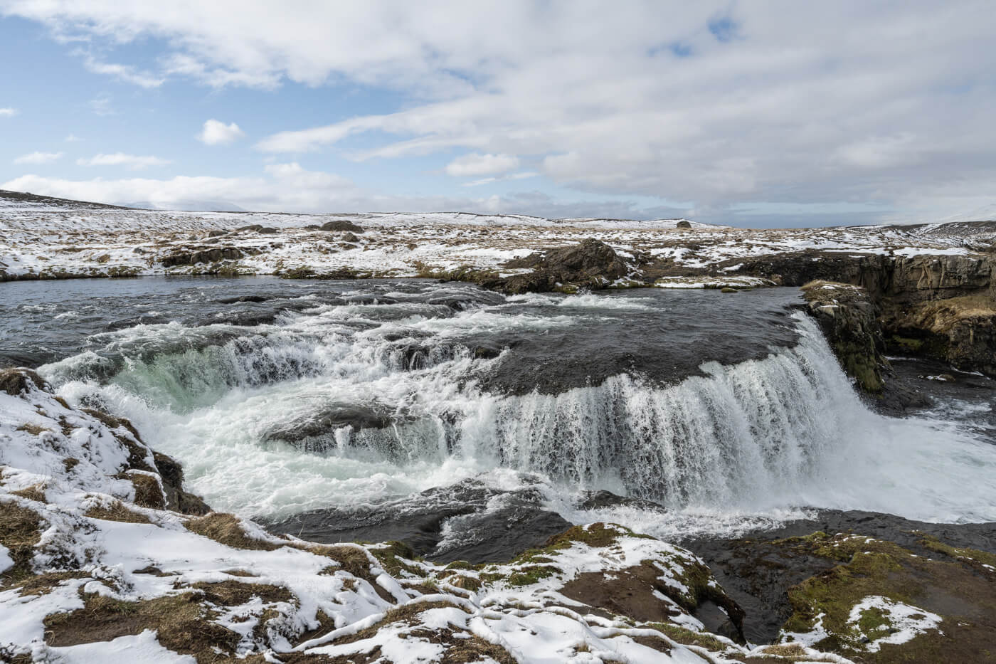 Reykjafoss and the Fosslaug Hot Spring - The Photo Hikes