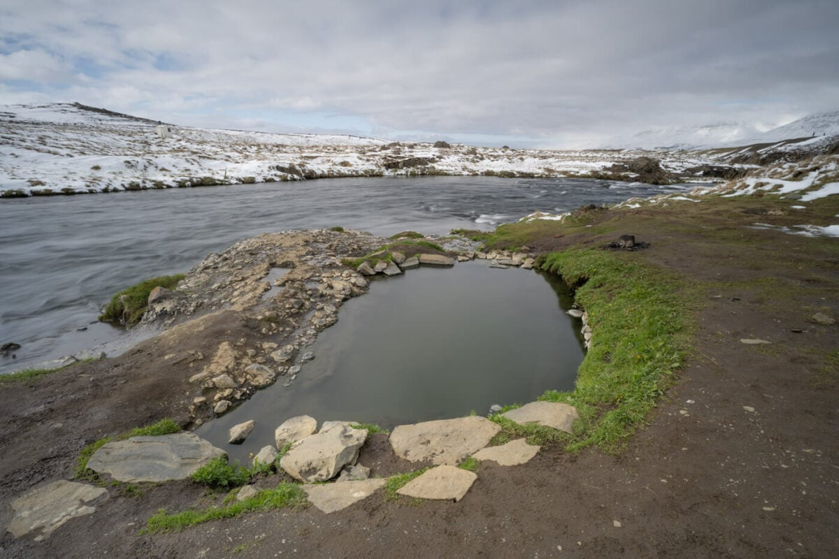 Reykjafoss and the Fosslaug Hot Spring - The Photo Hikes