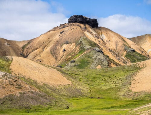 Hiking to Hattver and Háttur in Landmannalaugar, Iceland