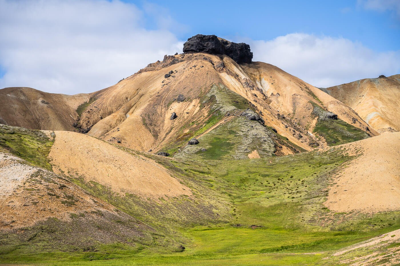 Hattur in landmannalaugar is