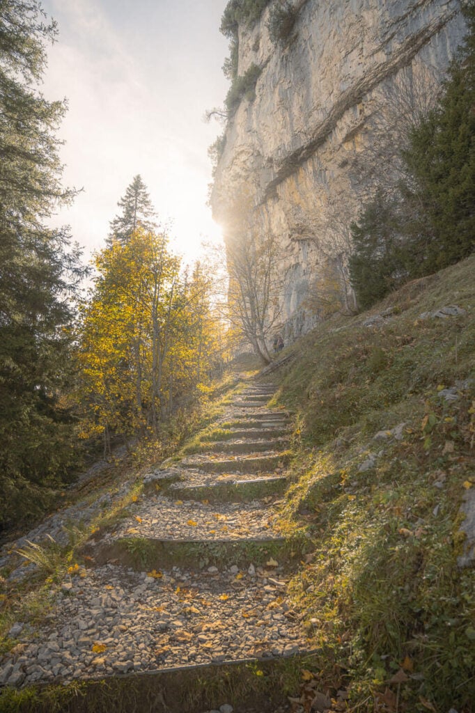 Hiking trail to Äscher Hut