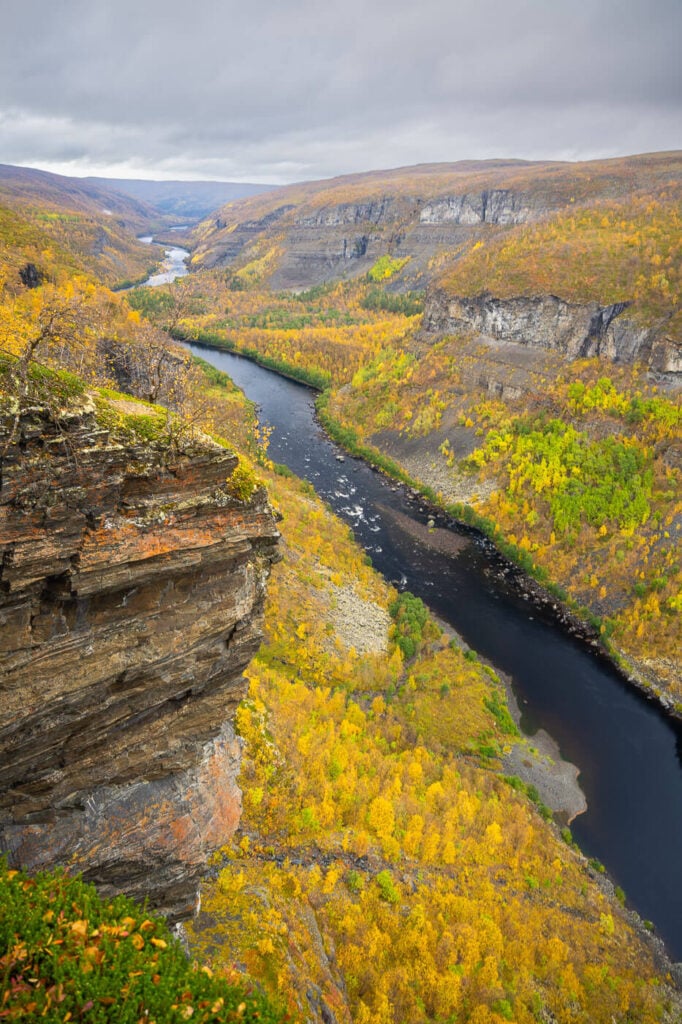 Alta Canyon and river west viewpoint.