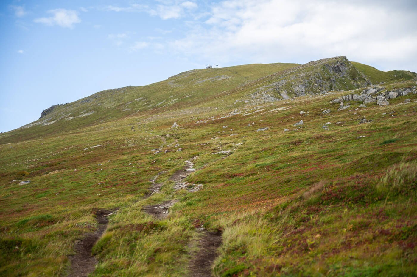 Hiking trail to Røyken