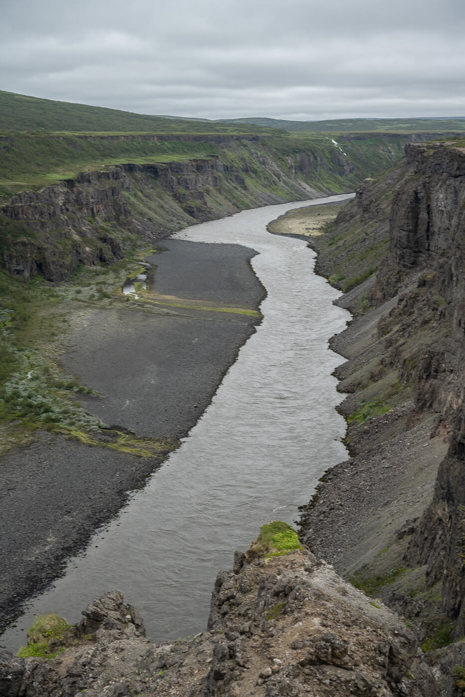Jökulsárgljúfur Viewpoint of the river