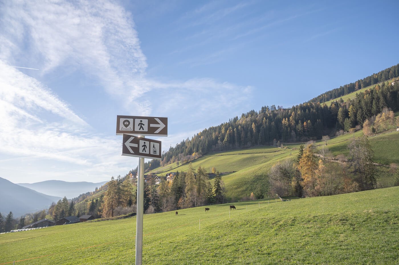 Dolomites Photo Spots sing in Santa Magdalena