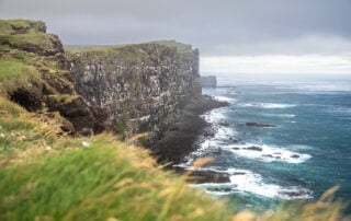 View of the Látrabjarg cliffs