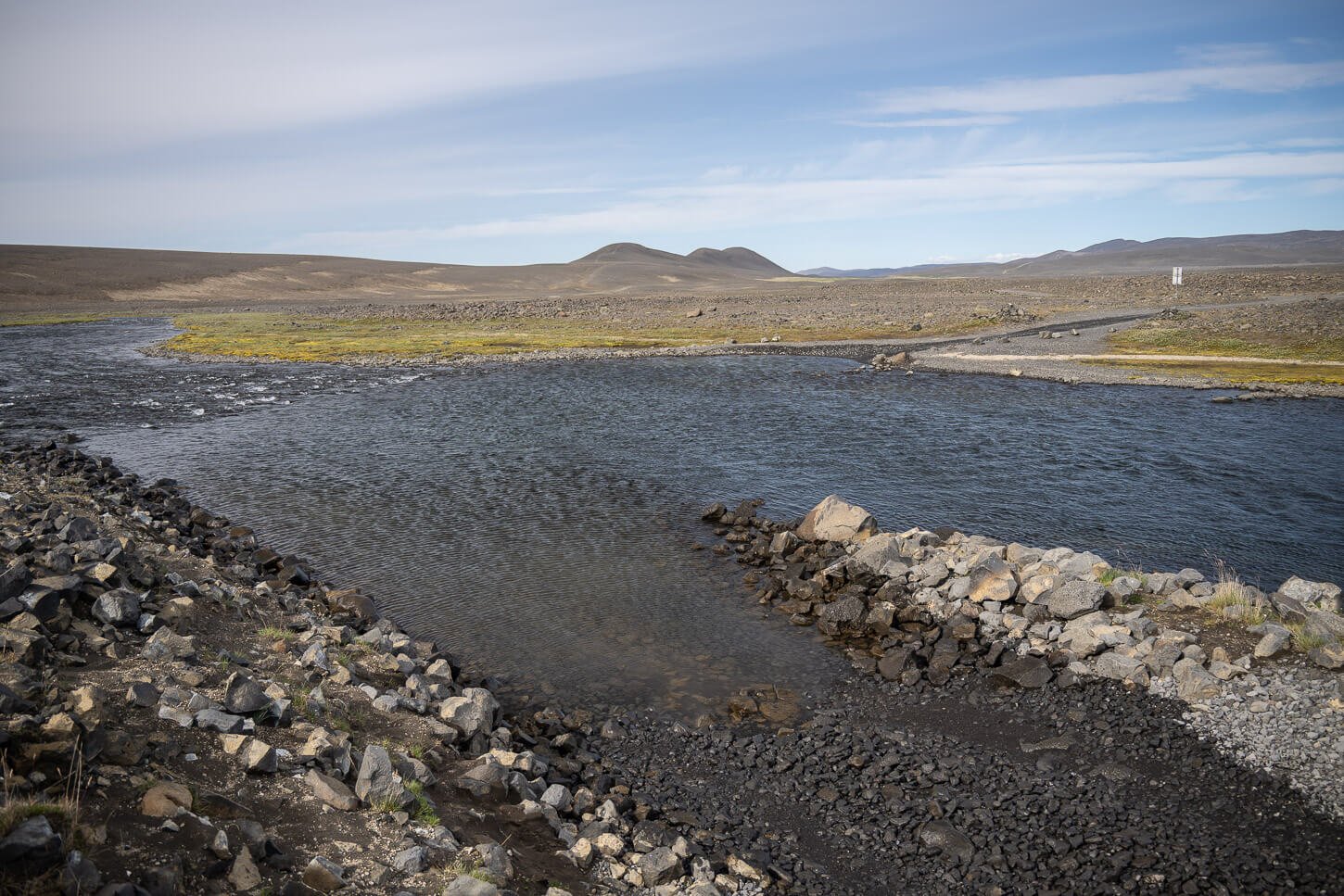 First River Crossing on Road f905 Arnardalsleið to Askja