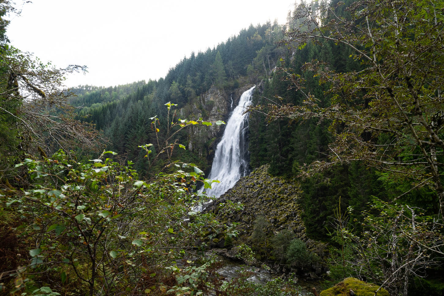 Espelandsfossen upper viewpoint