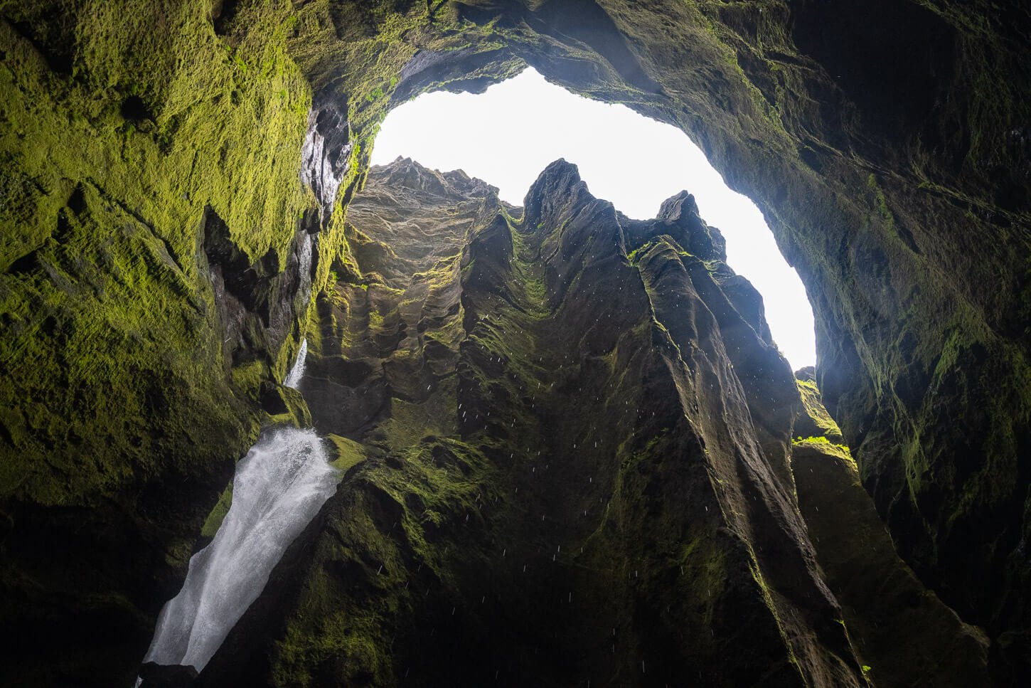 Stakkholtsgjá Canyon Waterfall you can only hike to