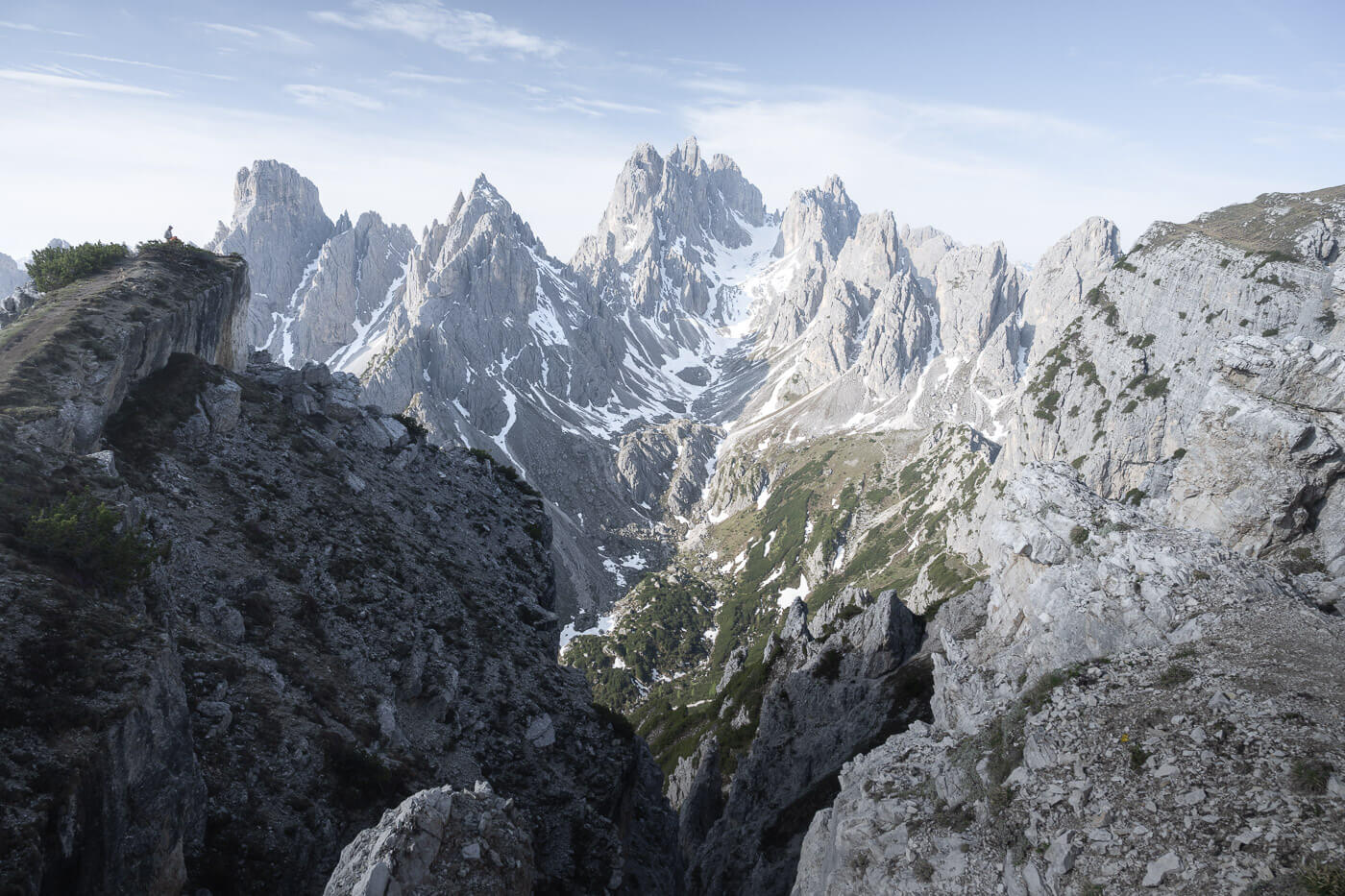 Additional viewpoint of Cadini di Misurina few people get to.