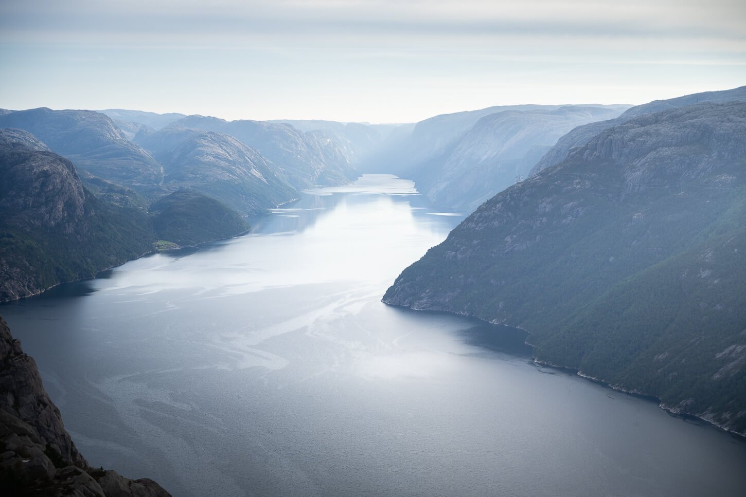 View of Lysefjord