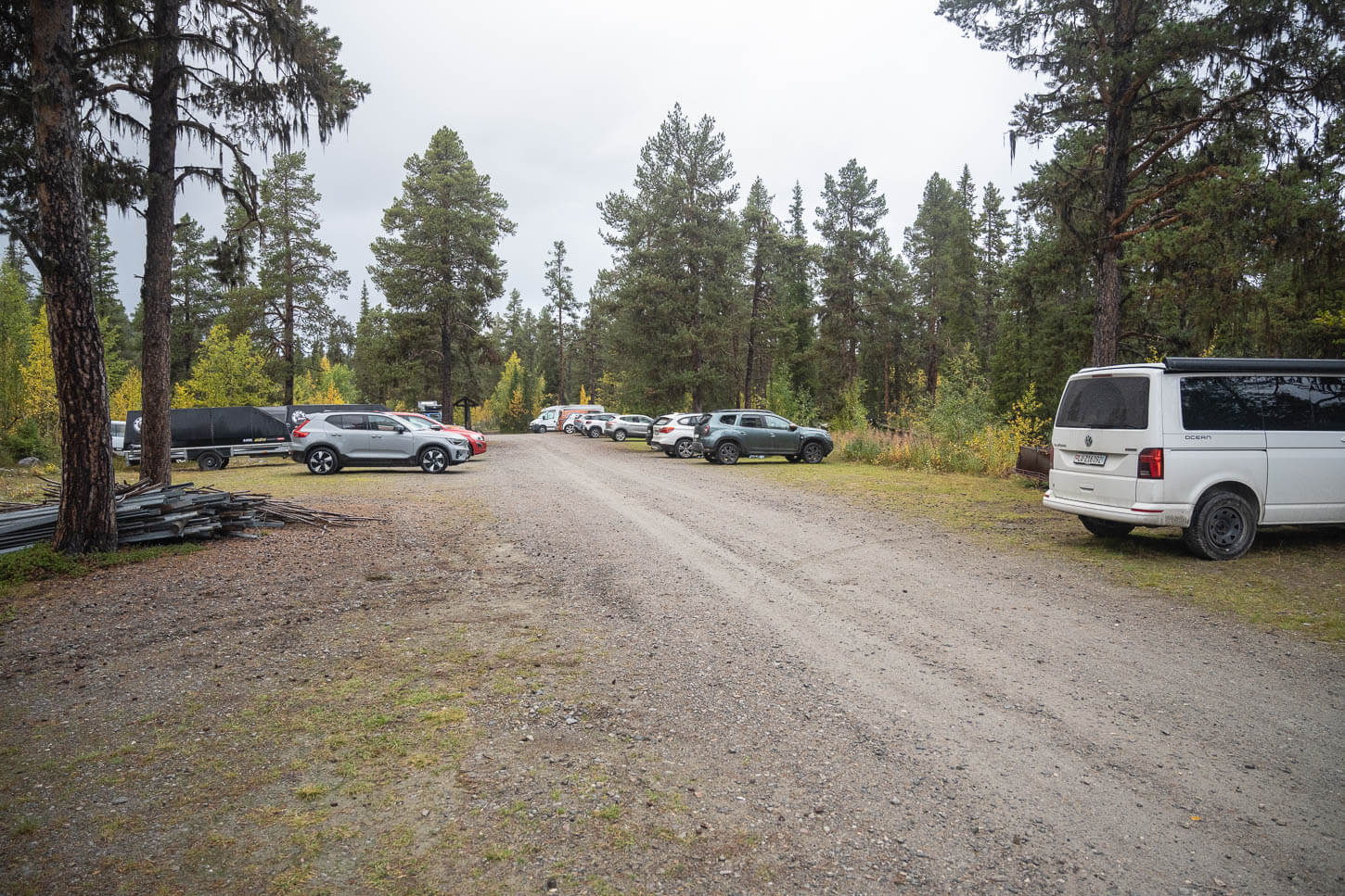 Sitoälvsbron parking area