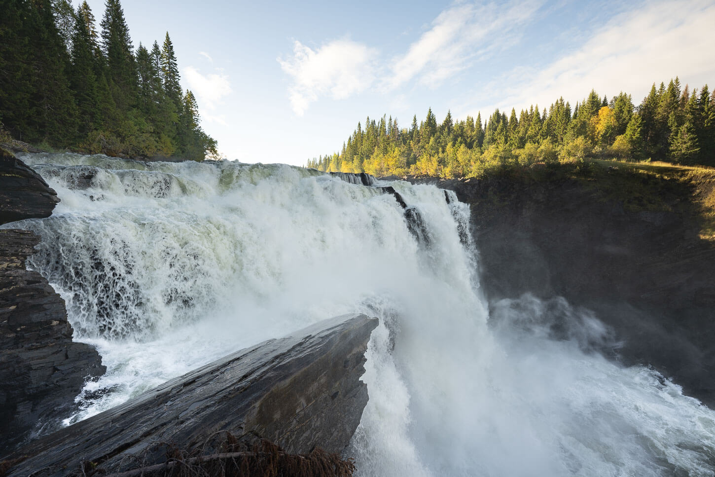 Tannforsen upper viewpoint