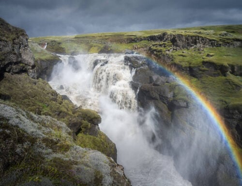 Lambhagafoss, a Hidden Waterfall Off the Beaten Path
