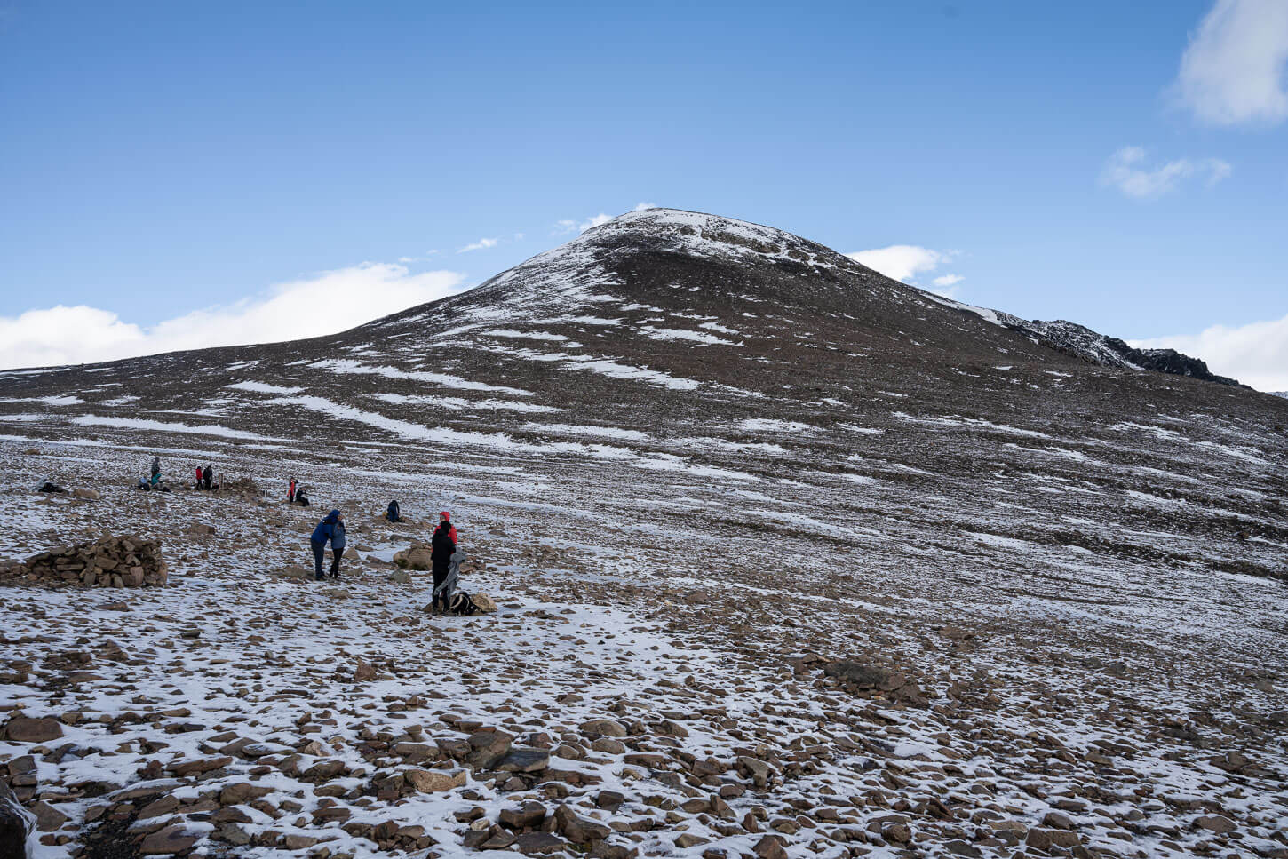 Summit of Loma del Pliegue Tumbado