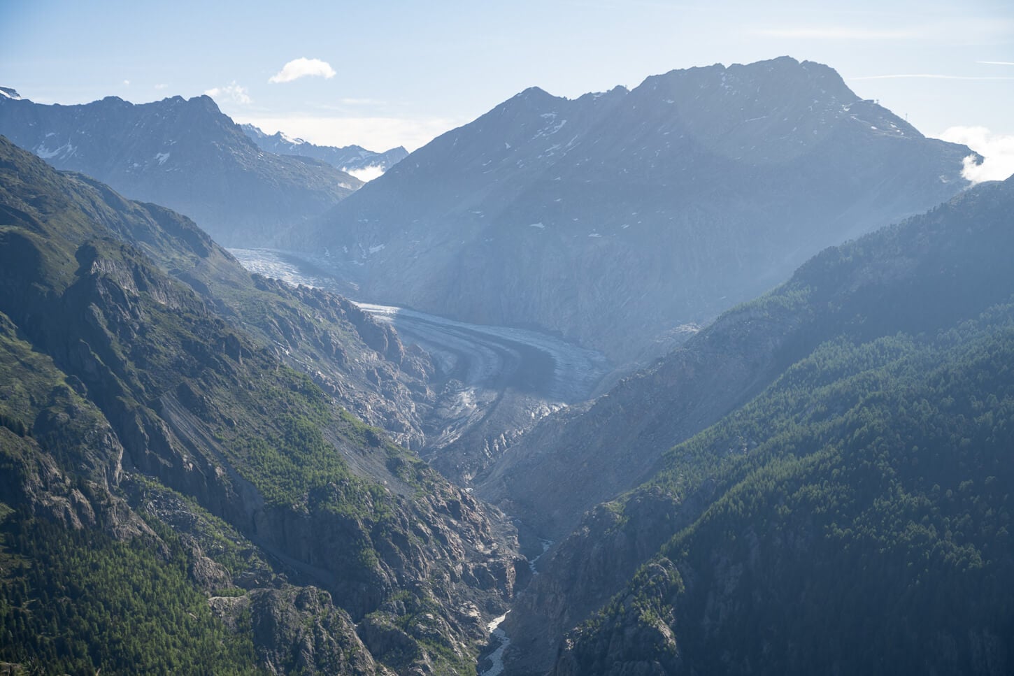 Aletsch Glacier view from Belalp