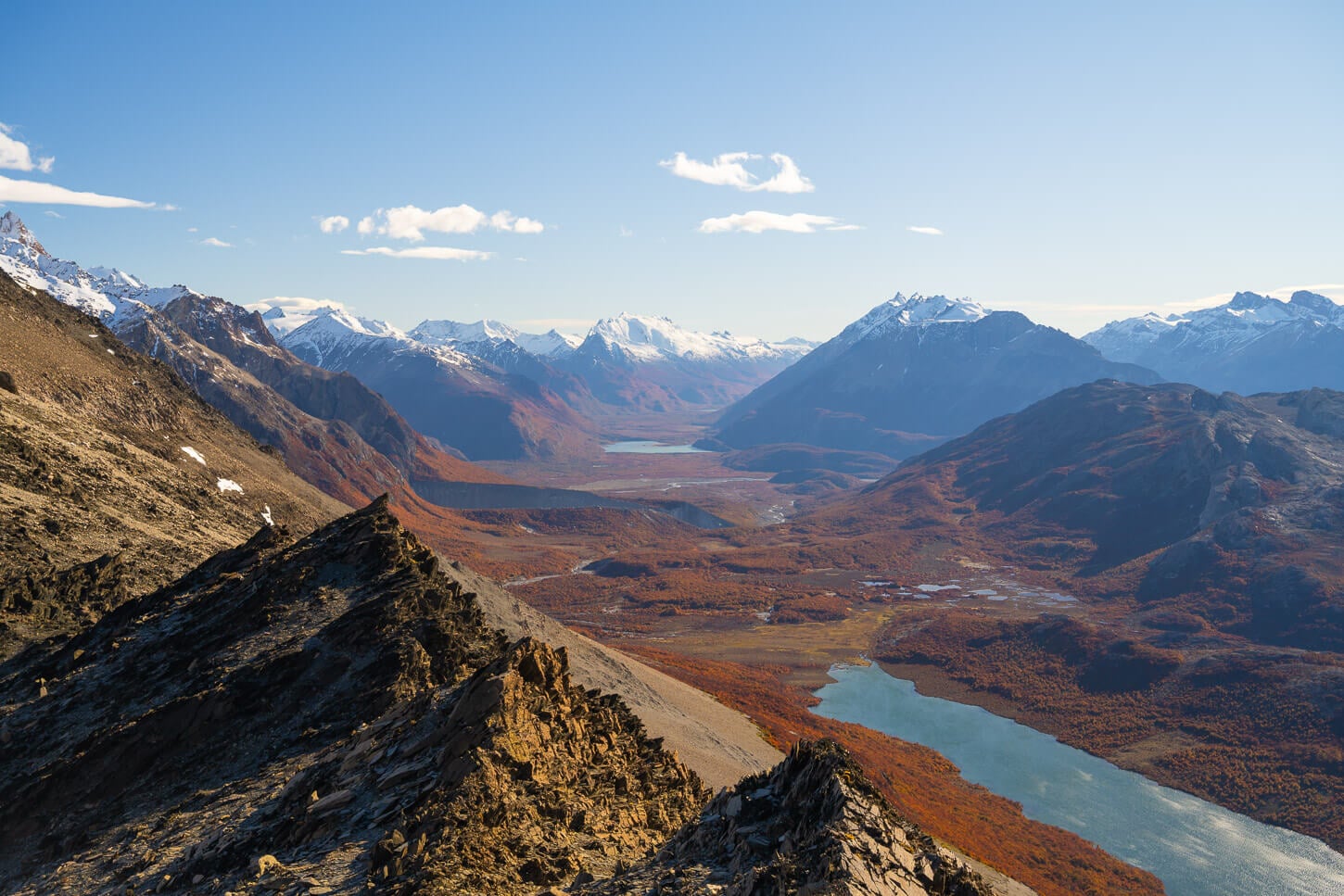 Panoramic view from Loma de la Pizarras Hiking trail
