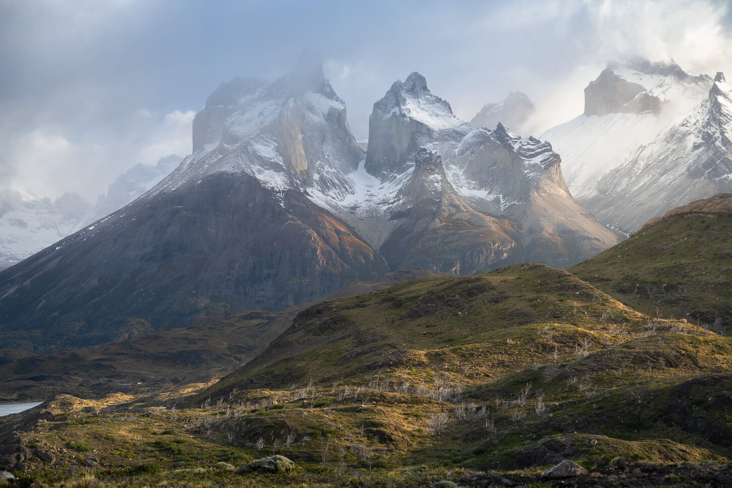 Detail of the Cuernos in Torres del Paine