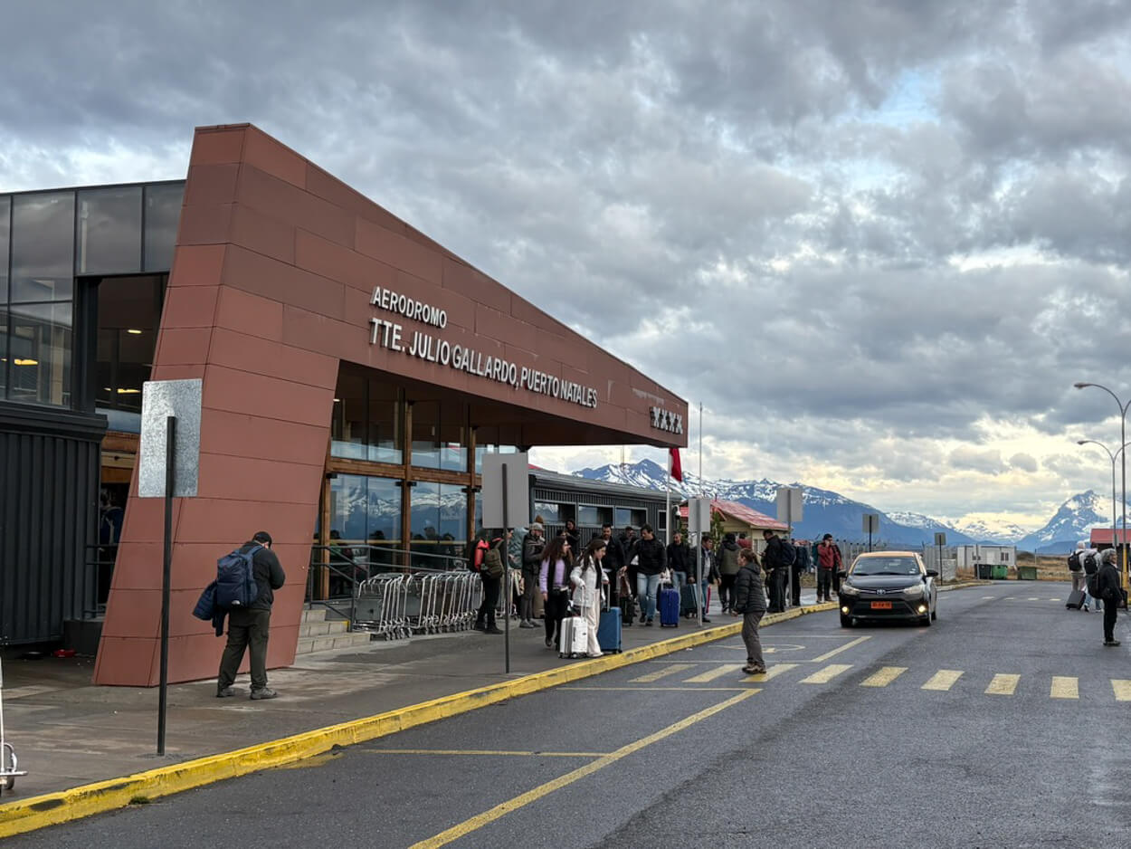 Puerto Natales Airport in Patagonia