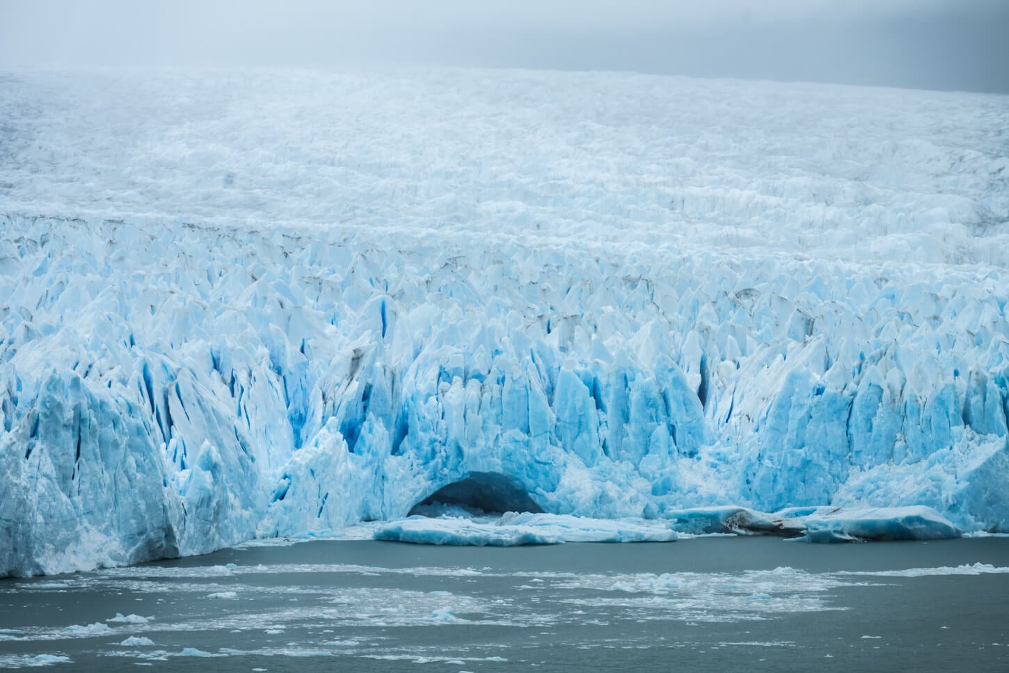 Ice Cave in Perito Moreno's glacier front